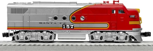 Vista 4 de Lionel Santa Fe Super Chief Electric O Gauge 5.0 - Juego de tren Bluetooth con mando a distancia