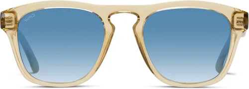 Vista 2 de WearMe Pro Gafas de sol rectangulares retro polarizadas para hombre