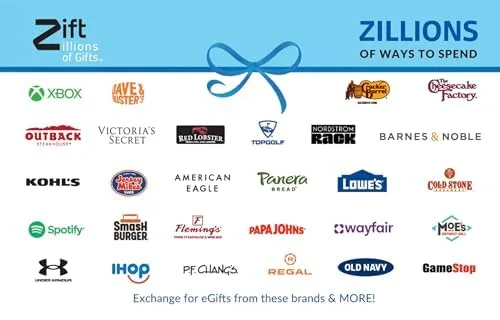 Vista 3 de Zift Zillions eGift Card