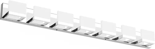 Vista 12 de Tipace - 2 Lámparas regulables de tocador, modernas, de color negro, con luz led arriba y abajo, acrílico blanco esmerilado, para colocarlas