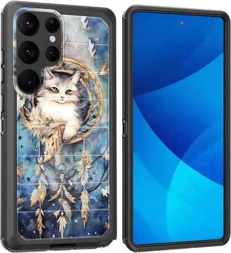 Vista 81 de Funda para Galaxy A15 5G, cuerpo completo, protección contra caídas, a prueba de polvo, resistente de 3 capas, militar, resistente, duradera