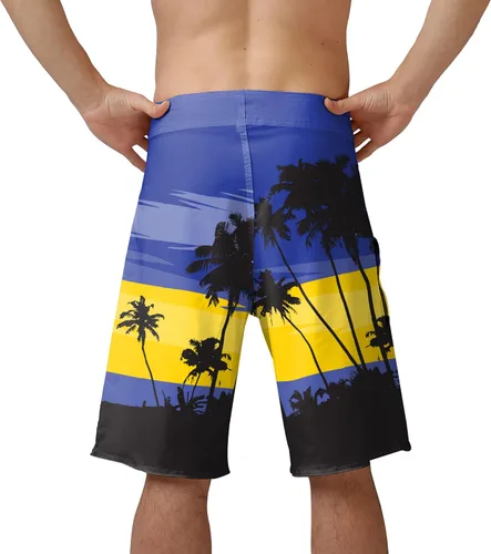 Vista 31 de FOCO Bañador con logotipo del equipo de la NFL para hombre Sunset