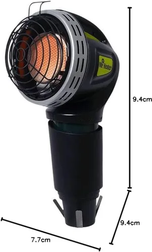 Vista 12 de Calentador de propano radiante de 4,000 BTU para carrito de golf