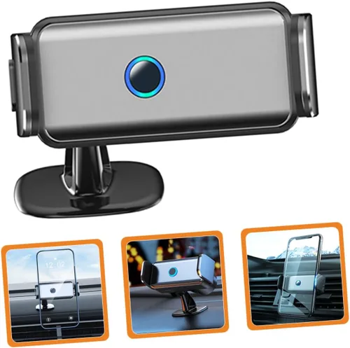 Vista 6 de Hemobllo Greesiopice Soporte para teléfono móvil Soporte para teléfono Abs Teléfono Soporte de coche