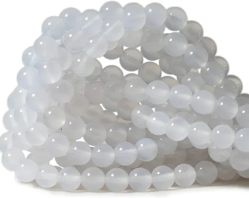 Vista 61 de Cuentas redondas sueltas de ágata estilo antiguo vena de dragón de 6mm, cuentas para diseño de joyas, 60 cuentas Ágata de vena de dragón
