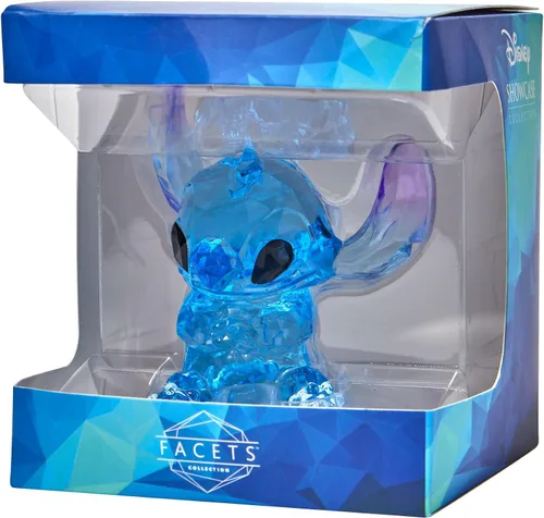 Vista 6 de Enesco Facets Disney Lilo and Stitch Figurina, 3.5 Pulgadas, Azul