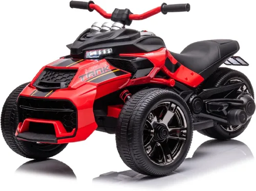 Vista 7 de vehículo de 24 voltios con batería de 3 ruedas para montar en UTV, vehículo todoterreno eléctrico para niños, motocicleta de policía con ruedas