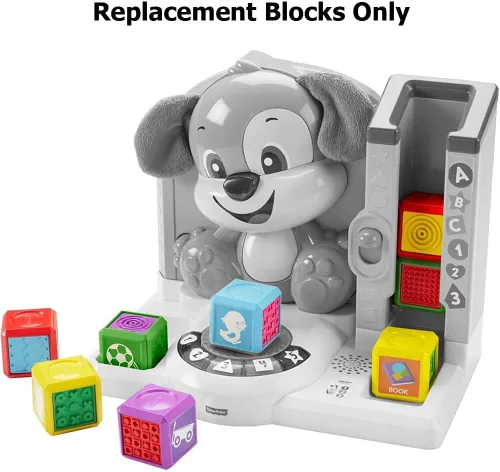 Vista 2 de Piezas de repuesto para Fisher-Price Laugh & Learn First Words Smart Puppy - FFN33 ~ Bloques de repuesto