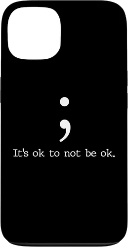 Vista 7 de Mental Health Awareness Shirts Semicolon Quote Gift Case for iPhone 17