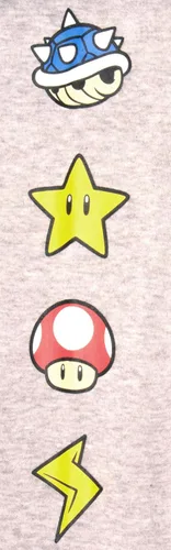 Vista 5 de Nintendo Super Mario Graphic - Chaqueta de forro polar con capucha para niños y niños pequeños