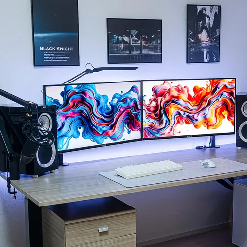 Vista 6 de Kado 2-Pack 24.5" 165Hz 1ms 1920x1080 Pantalla plana FHD Monitor de computadora