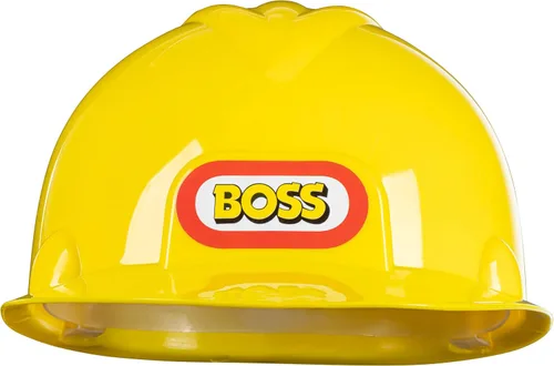 Vista 3 de Dress Up America Casco duro para niños - Casco de construcción amarillo para niños pequeños