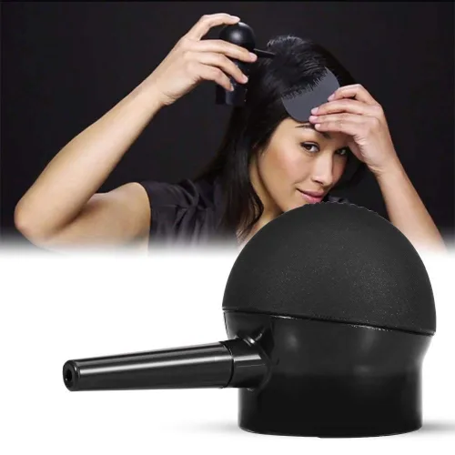 Vista 8 de Aplicador de fibra capilar Aplicación en aerosol Atomizador espesar adelgazamiento o cabello calvo para hombres y mujeres, construcción de cabello