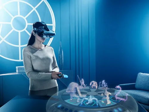 Vista 4 de Lenovo Star Wars Jedi Challenges, Smartphone Powered Augmented Reality Experience