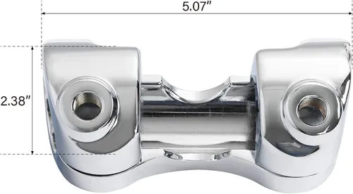 Vista 6 de TCT-MOTORPARTS Abrazadera superior elevadora de manillar de 1 1/4 pulgadas para Harley Road King FLHRXS 2017-2022 2021 Para barra de 1.25 pulgadas