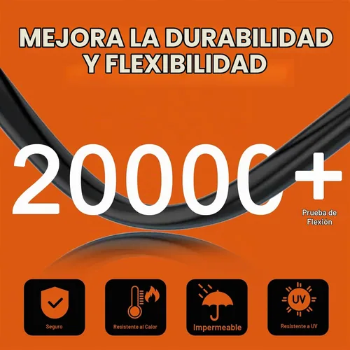 Vista 7 de 5-15P a 14-50R Adaptador de cargador EV, 12A Max, disyuntor