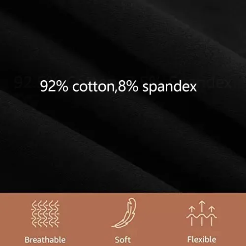 Vista 2 de Ropa interior para mujer de cintura alta, bragas suaves y transpirables para mujer (paquete de 34)