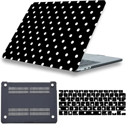 Vista 120 de Funda compatible con MacBook Air de 15" M5 M4 M3 M2 2023-2026 Negro (Black Lace)