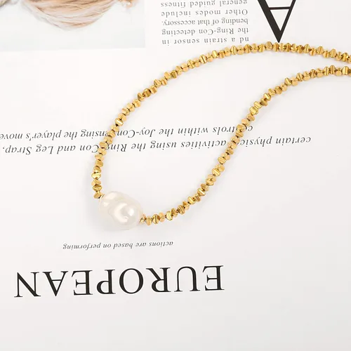 Vista 7 de PEARLADA Gargantilla con cuentas turquesa Collar de piedra de chakra ajustable