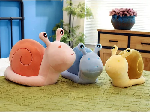 Vista 4 de Almohada de caracol para sofá, almohada de suelo, almohada de lectura para coche (azul, 7.9 in = 7.8 pulgadas)