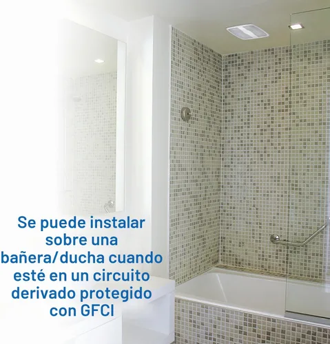 Vista 7 de Air King Extractor de baño, blanco AS70