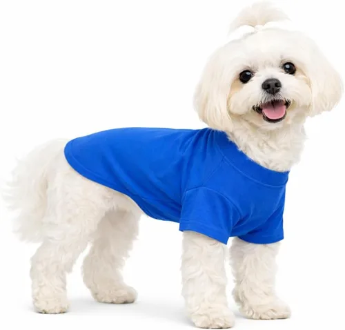 Vista 83 de Lovelonglong 2019 - Ropa para mascotas, Disfraces para Perro, Ropa Camisetas en blanco para Perros Grande Medianos Pequeños 100% Algodón 18