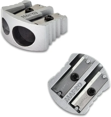 Vista 2 de Maped 20 sacapuntas de metal clásico de 2 agujeros (506700)