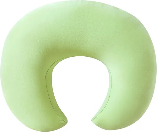 Vista 3 de Almohada de lactancia, almohada de lactancia materna de talla grande, soporte original para bebés, niños y niñas, esenciales para la lactancia Verde