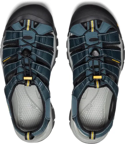 Vista 6 de KEEN Men's Newport H2 Closed Toe Water Sandals Azul marino/Gris (Medium)