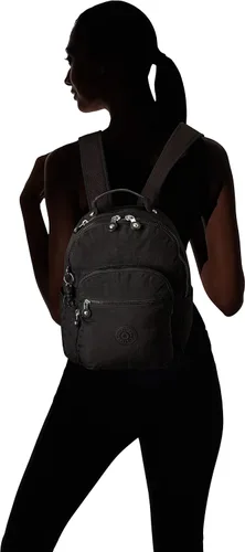Vista 6 de Kipling Seoul - Mochila para mujer Negro Black Noir KI4082-933