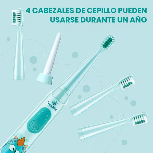 Vista 8 de Vekkia - Cepillos de dientes eléctricos para niños