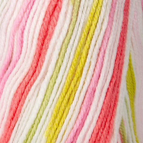 Vista 2 de Sensy Candy Yarn - Hilo de 5 madejas, 3.5 onzas, 251 yardas, multicolor para ganchillo y tejido, calibre ligero 3