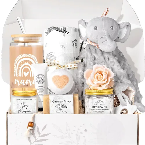 Vista 10 de iAOVUEBY Regalos para Nuevas Mamás y Regalos para Bebés Niñas, Regalos de Baby Shower para Futuras Mamás, Regalos de Embarazo para Futuras Mamás