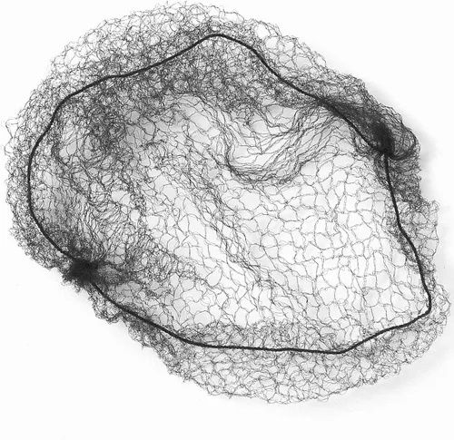 Vista 3 de KEILEOHO 200 redes para el cabello para servicio de alimentos, invisibles y transpirables, con cabezal de moño, gorra de nailon resistente