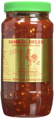 Vista 5 de Huy Fong Sambal Oelek, 8.5 libras, chile, 136 onzas