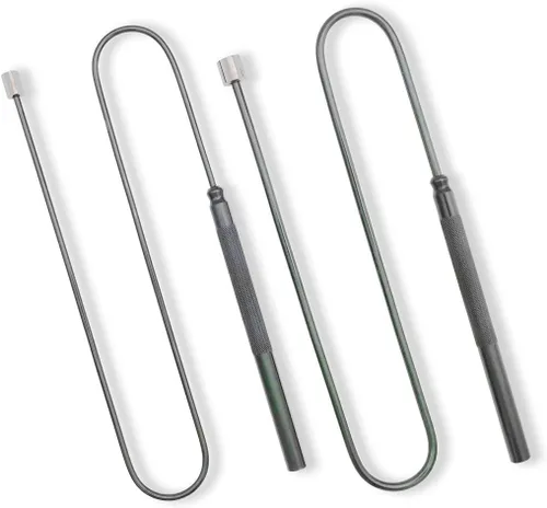 Vista 10 de VASTOOLS Juego de herramientas de recogida magnética flexible, 5 libras y 10 libras, extensión flexible de 26 pulgadas, recogida magnética