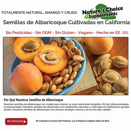 Vista 2 de Núcleos de albaricoque amargo, 1 libra, 750 semillas de albaricoque crudas, 100% naturales, sin OMG, sin pesticidas, sin gluten, vegano