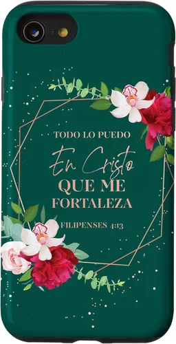 Vista 18 de Regalos Mujer Cristiana Español Versículos de la Biblia Español Funda para iPhone 17