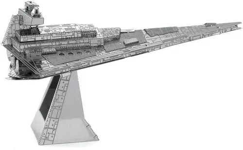 Vista 4 de Metal Earth Star Wars Imperial Star Destroyer 3D Kit de modelo de metal Fascinations