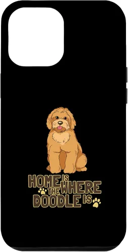 Vista 24 de Funda dorada para iPhone 11 Goldendoodle Dood Funny Doodle Dog