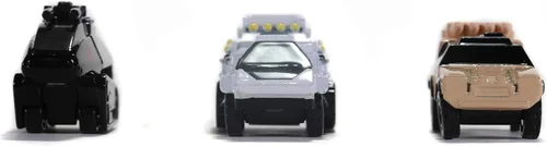 Vista 2 de Jada Toys GI Joe 32083 - Paquete de 3 autos de 1.65 pulgadas, juguetes para niños y adultos (32083)