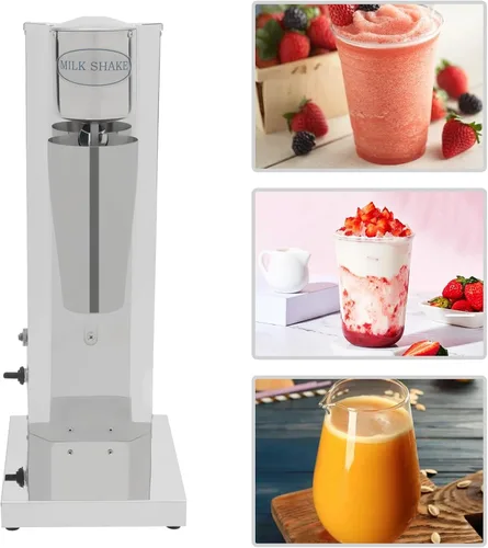 Vista 8 de Mezclador de leche de 110 V, 180 W, 22.0 fl oz, mezclador de soporte, mezclador de cóctel, mezclador de bebidas eléctricas, 18000RMP, máquina