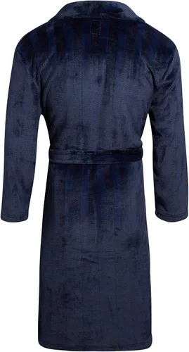 Vista 4 de U.S. Polo Assn. Albornoz para hombre Bata de felpa con cuello de chal