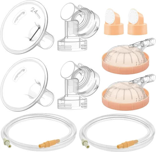 Vista 12 de Maymom Tubos para extractores de leche Medela Lactina, Symphony y Pump in
