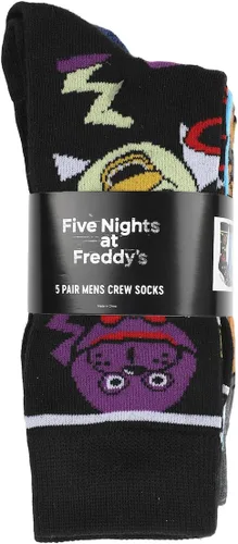 Vista 7 de Bioworld Calcetines casuales para adultos Five Nights at Freddy's, Multi colorido
