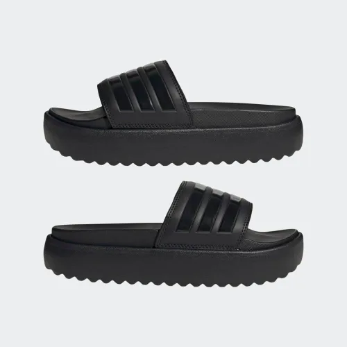 Vista 8 de adidas Sandalias Adilette de plataforma para mujer