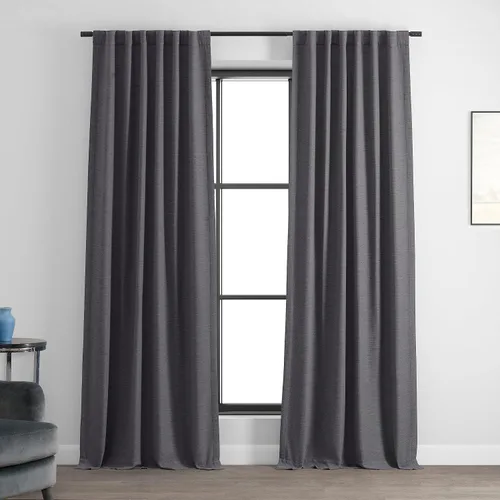 Vista 30 de HPD Half Price Drapes Bellino - Cortinas de oscurecimiento de habitación de 63 pulgadas de largo, para dormitorio y sala de estar (1 panel), 50