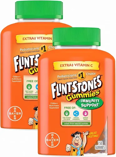 Vista 10 de Gomitas multi-vitaminas para niños y con soporte inmunológico adicional, de Flintstones., BAYER378877, 1, 1