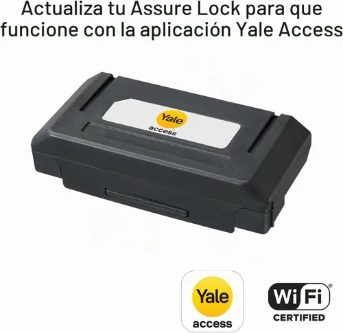 Vista 2 de Módulo inteligente Wi-Fi de Yale para cerraduras electrónicas digitales o manijas Yale Assure, R-AYR-MOD-WF1-USA