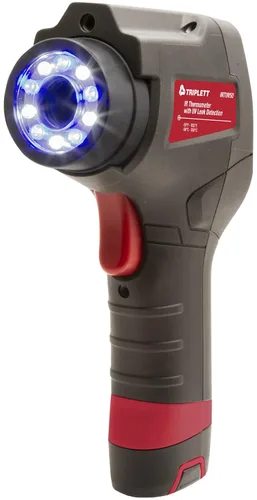 Vista 3 de Triplett IRTUV50 Termómetro IR sin contacto con detección de fugas UV, -4 a 752°F (-20 a 752.0 °F)